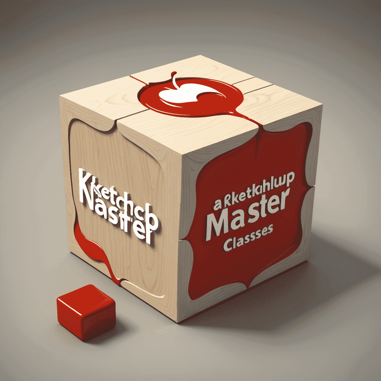 SketchUp Master Classes Logo - A stylized 3D cube with the text 'SketchUp Master'